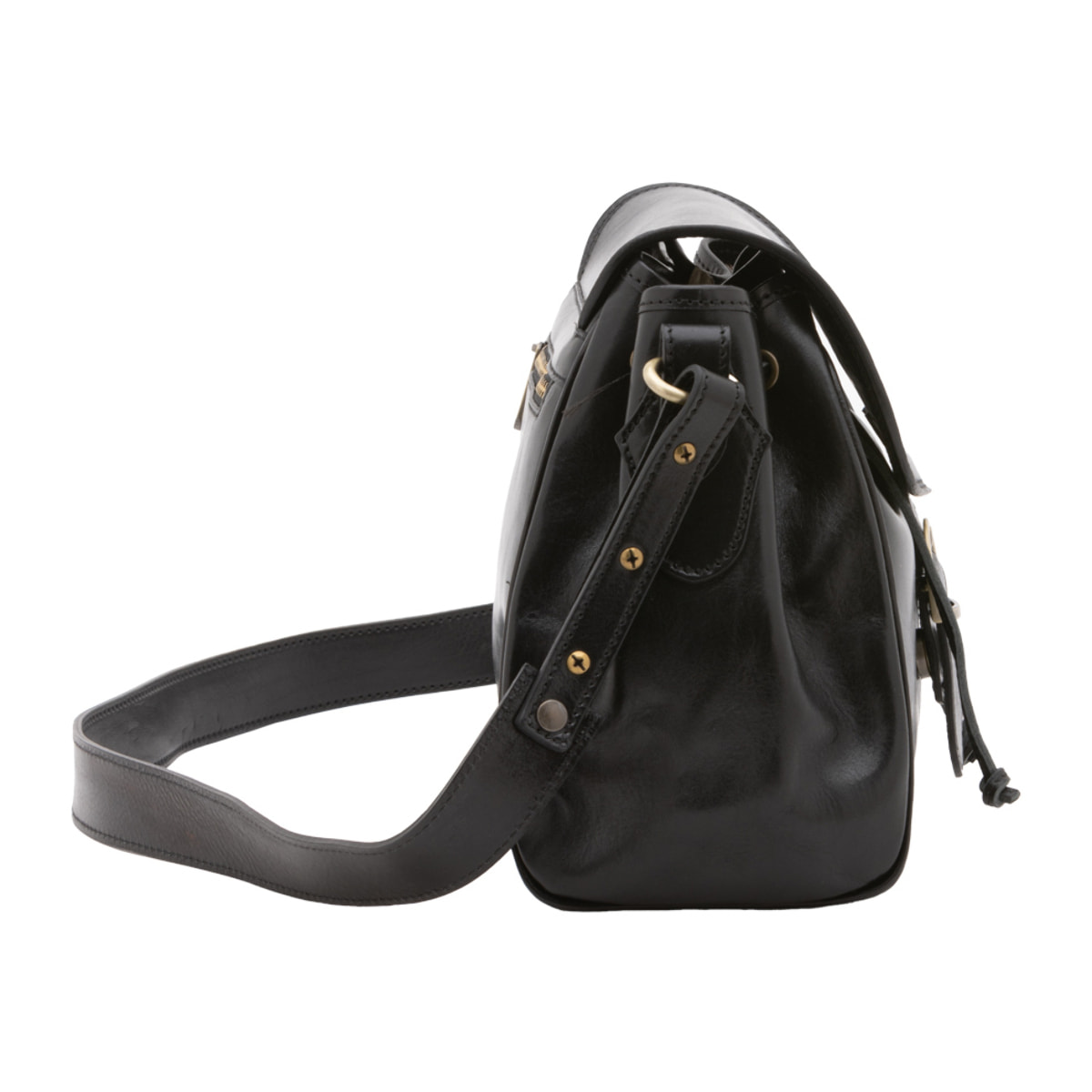 Borsa a secchiello  da donna In Vera pelle Made in Italy 24x24x14 cm