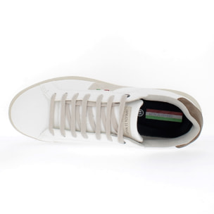 Armata di Mare Scarpe Uomo Sneakers Casual Stringate Basse con Soletta Rimovibile in Memory Foam AMU W23D440 Off White