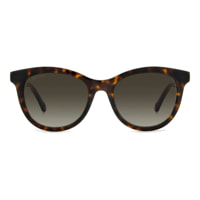 Jimmy Choo - lunettes de soleil - doré - protection solaire : catégorie 2