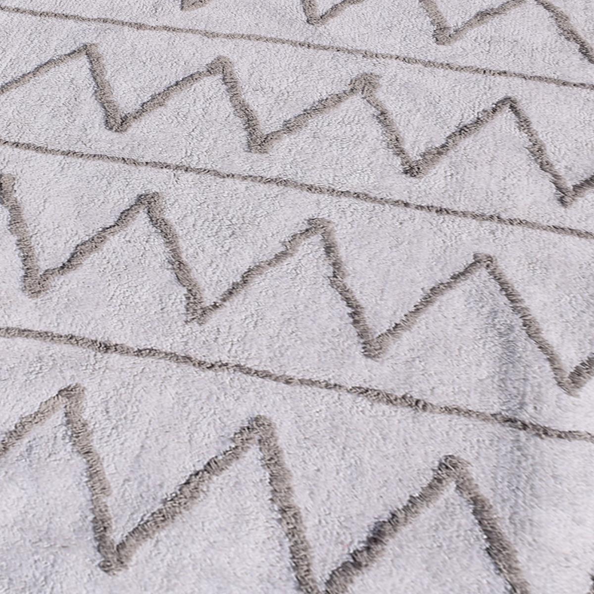 Tapis enfant Fait main BERBER SPIRIT Blanc 60x110 en coton