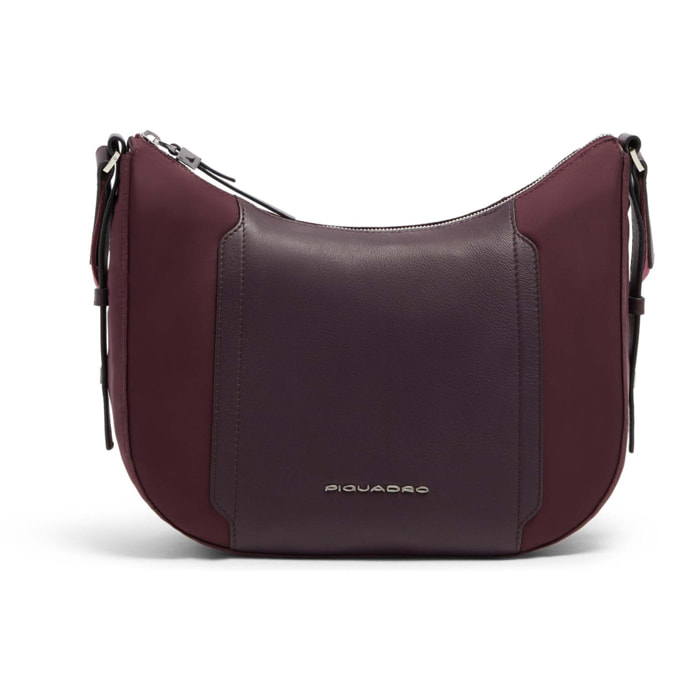 Piquadro Borsa tracolla donna in tessuto riciclato