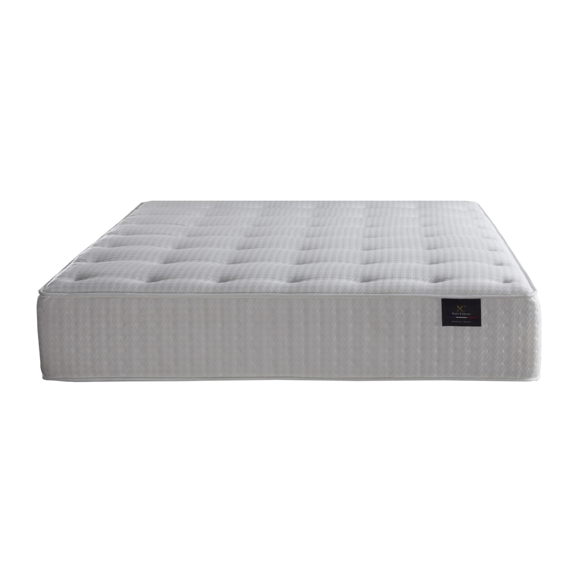 Matelas HÉLIOS à ressorts ensachés, mémoire de forme et latex