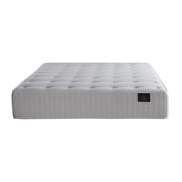 Matelas HÉLIOS à ressorts ensachés, mémoire de forme et latex