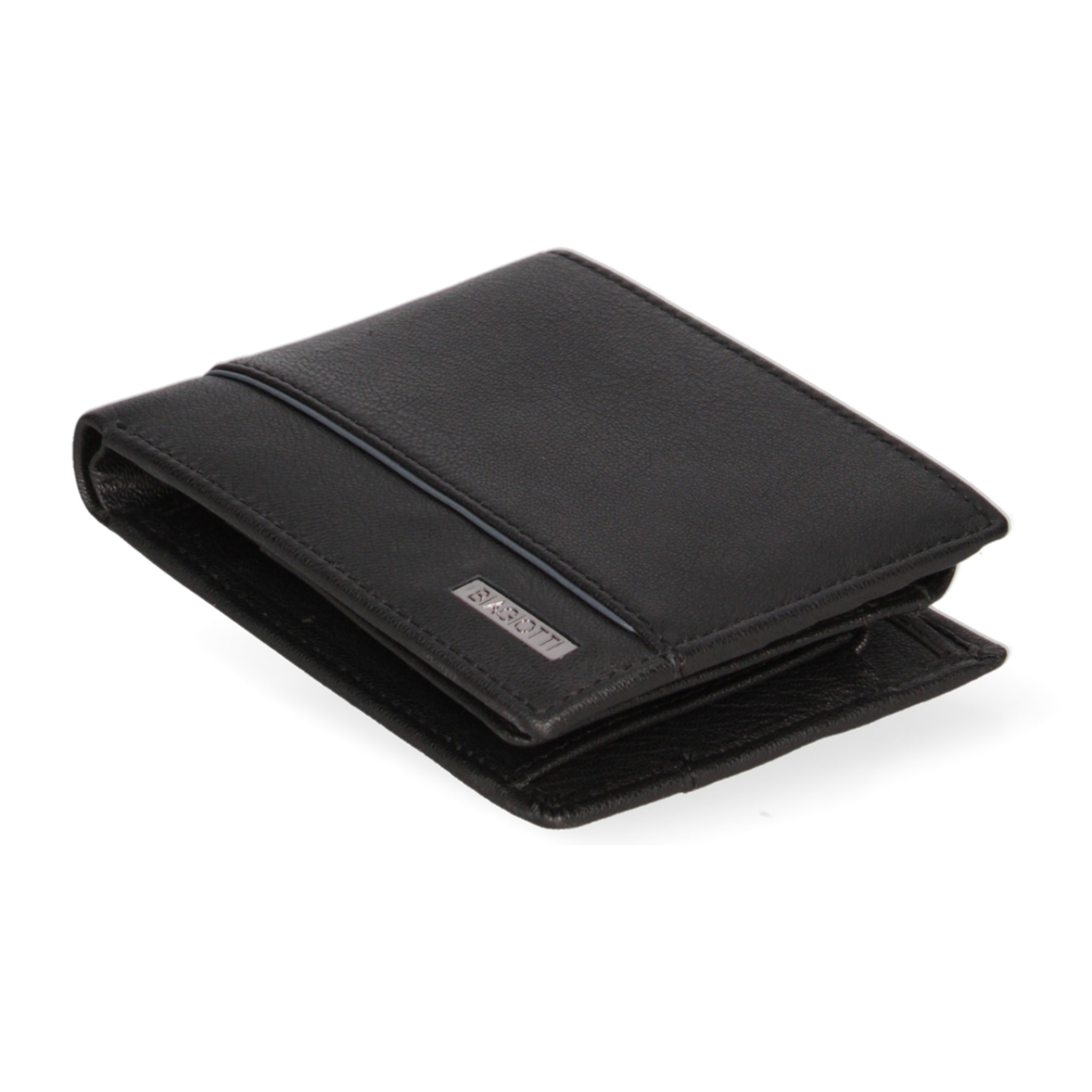 Portafoglio  da uomo In Vera pelle Made in Italy 12x10x3 cm