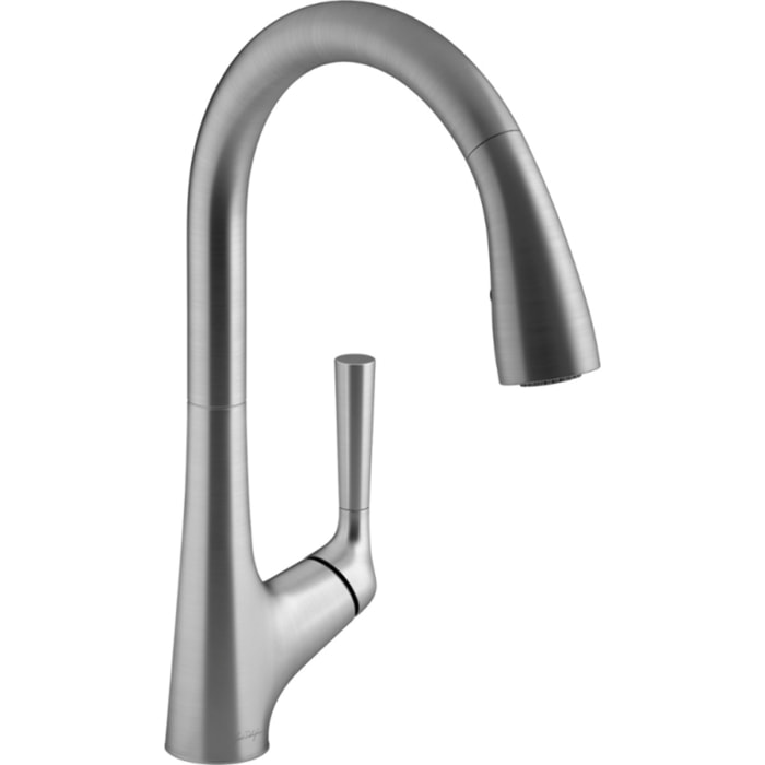 Robinet de cuisine JACOB DELAFON Forte avec douchette extractible, 2 jets
