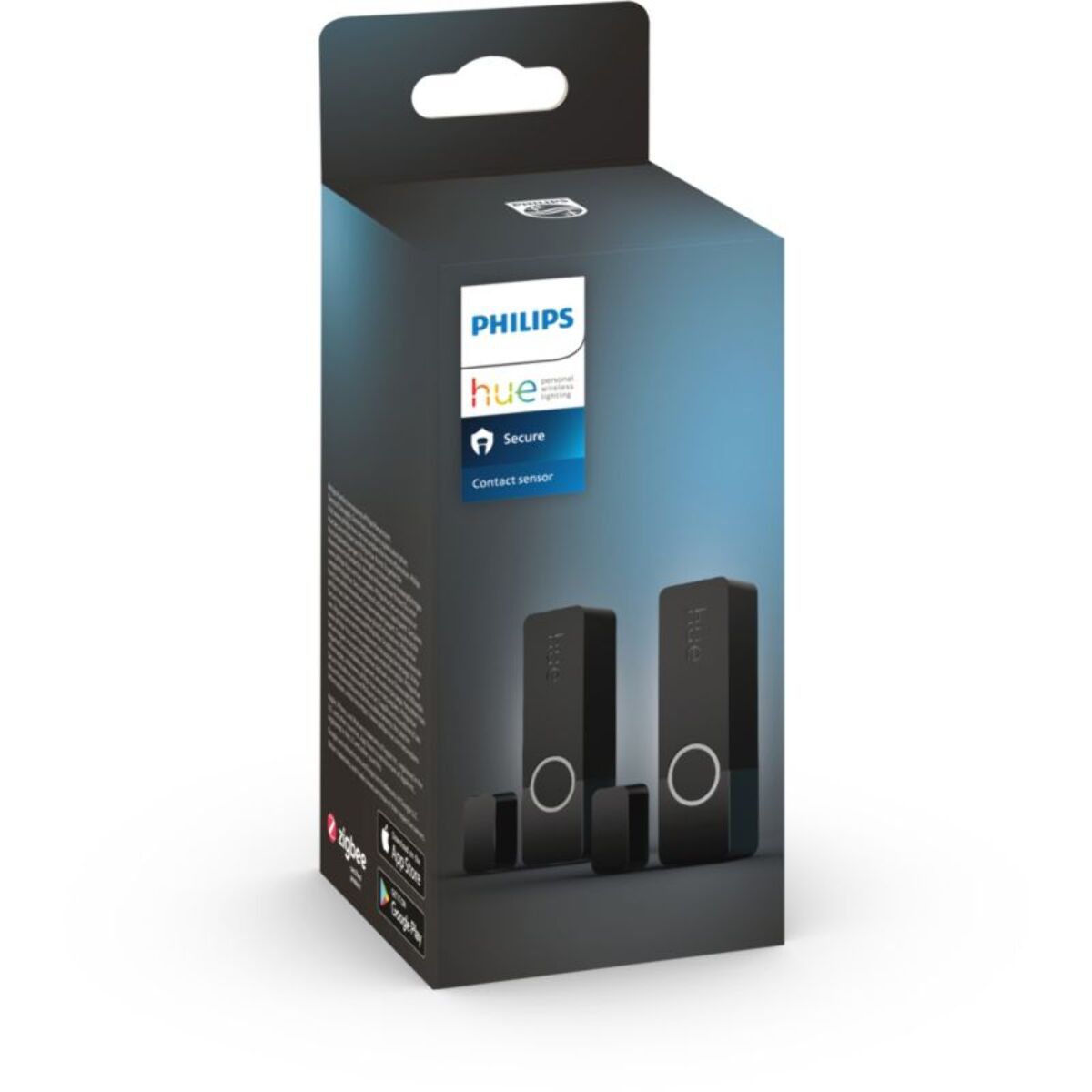 Détecteur d'ouverture PHILIPS HUE SECURE pack de 2 - Noir