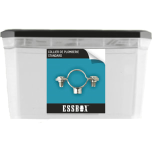 Collier de plomberie ESSBOX SCELL-IT Simple standard Ø 18 mm - Ø7 mm x 150 mm - Boite de 100 - EX-93201118