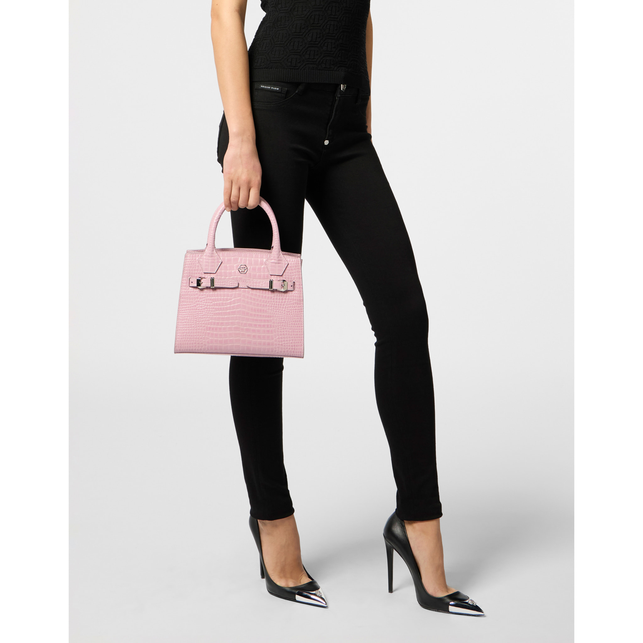 PHILIPP PLEIN Small Shopper Bag Cocco