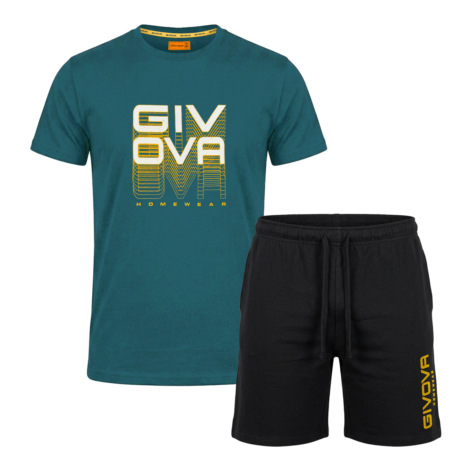 Completo Homewear Uomo Corto GIVOVA Cotone
