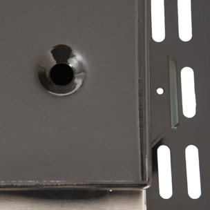 Plancha au gaz MÉRIDA 4 brûleurs + chariot