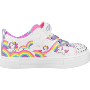 Zapatillas Niña de la marca SKECHERS  modelo TWINKLE SPARKS - JUMPIN CL White