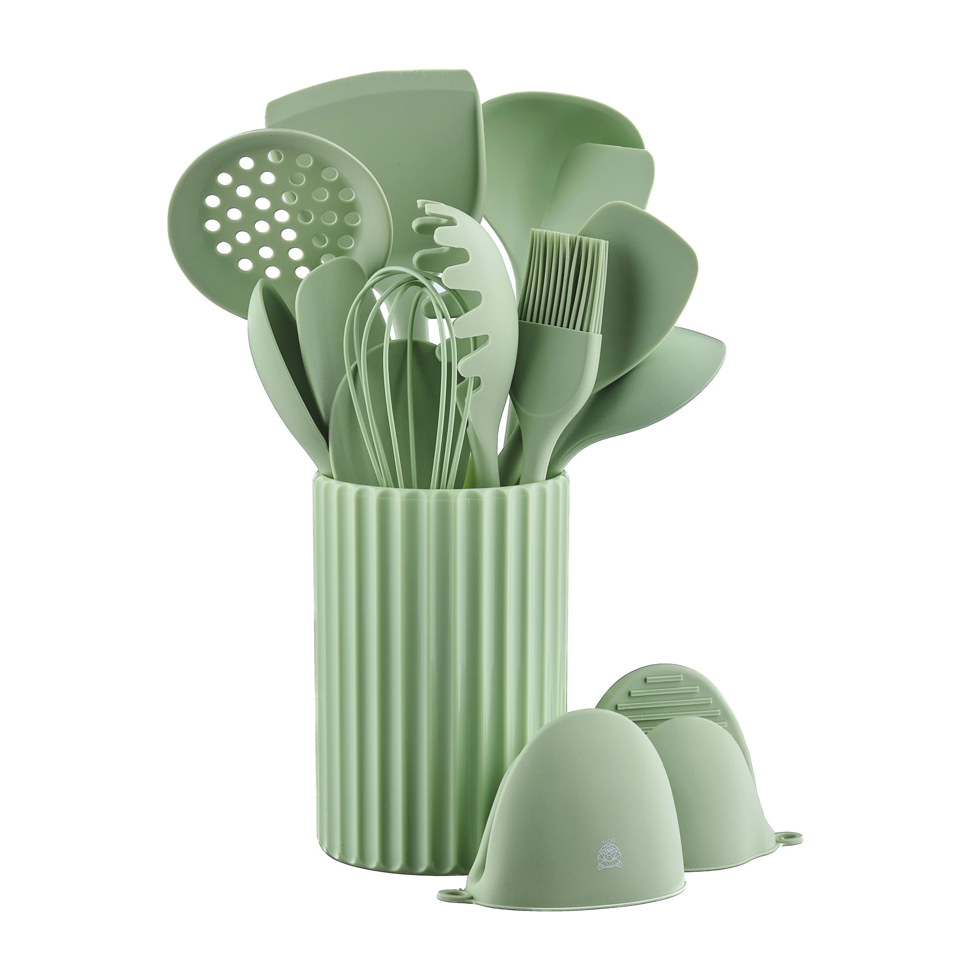 Set d'ustensiles de cuisine en silicone IVAR - 15 pièces