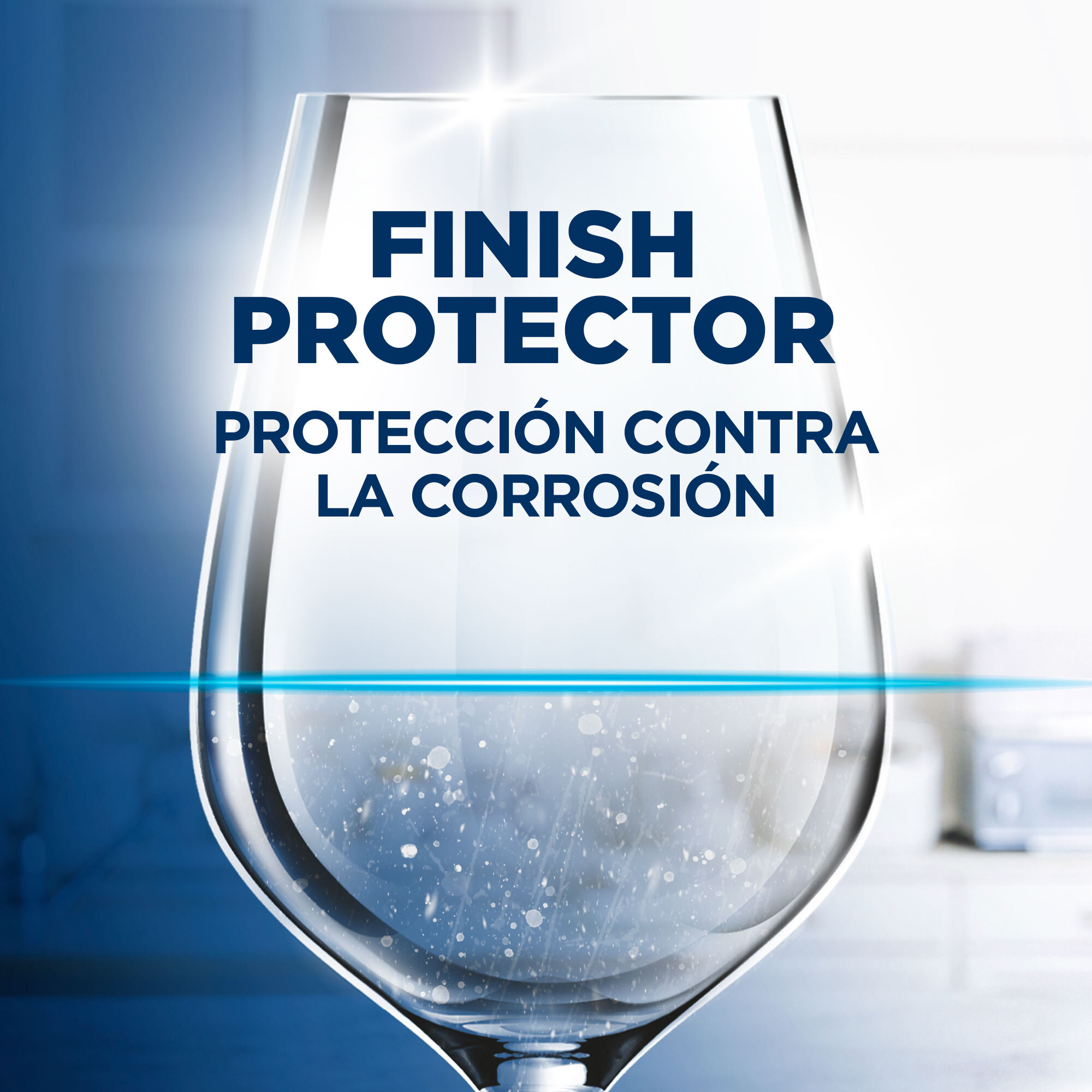 Finish Protector de la corrosión y decoloración del cristal para el lavavajillas, pack 2 unidades