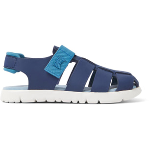 CAMPER Oruga - Sandalias Azul Infantil Unisex