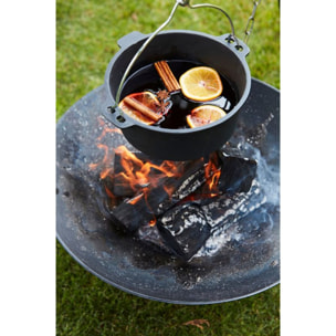 Cocotte barbecue BARBECOOK en fonte émaillée 3L BC-WOO-6008
