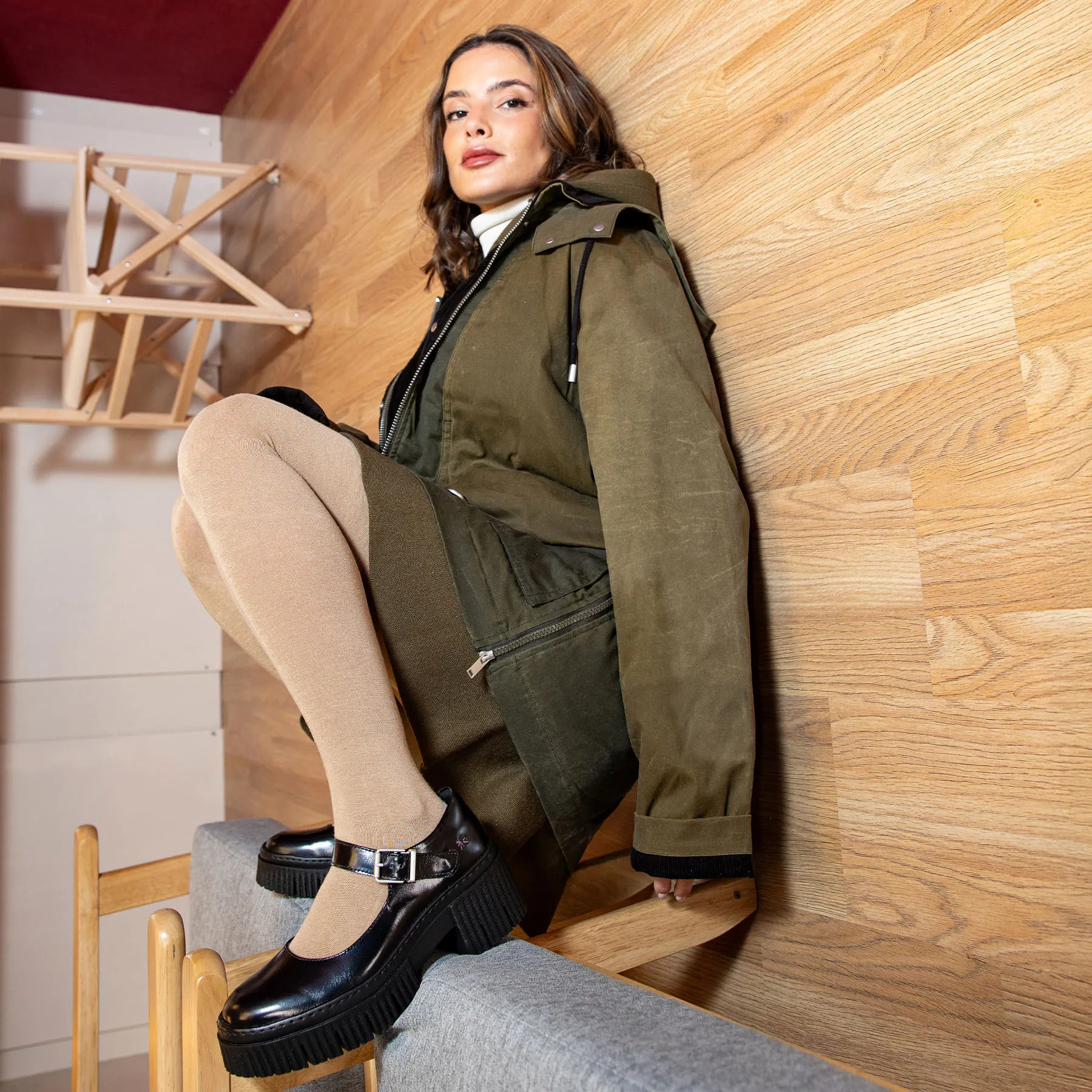 Zapatos con tacón 1373 NAPPA BLACK/YORK color Black