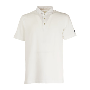 HUSKY polo uomo white