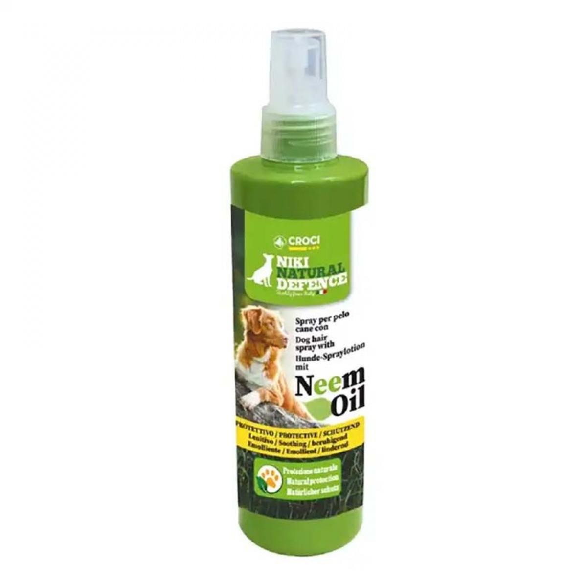 Spray Pelo per Cani all'Olio di Neem Niki Natural Defence