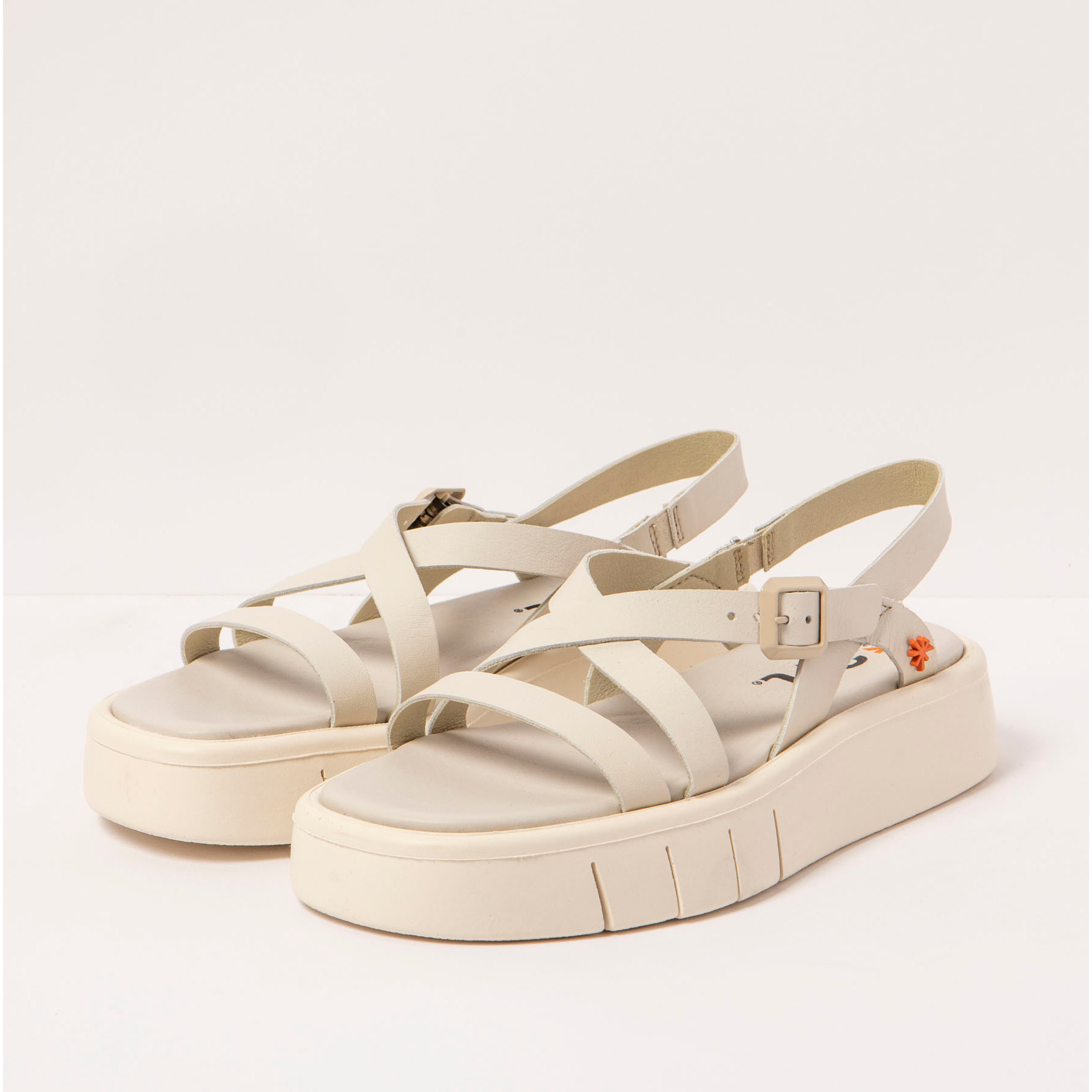 Sandalias 1853 NAPPA CREAM/ MALAGA color Cream