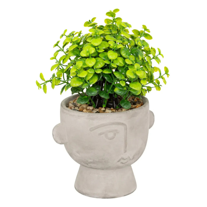 Plante artificielle "Dusty" H16cm