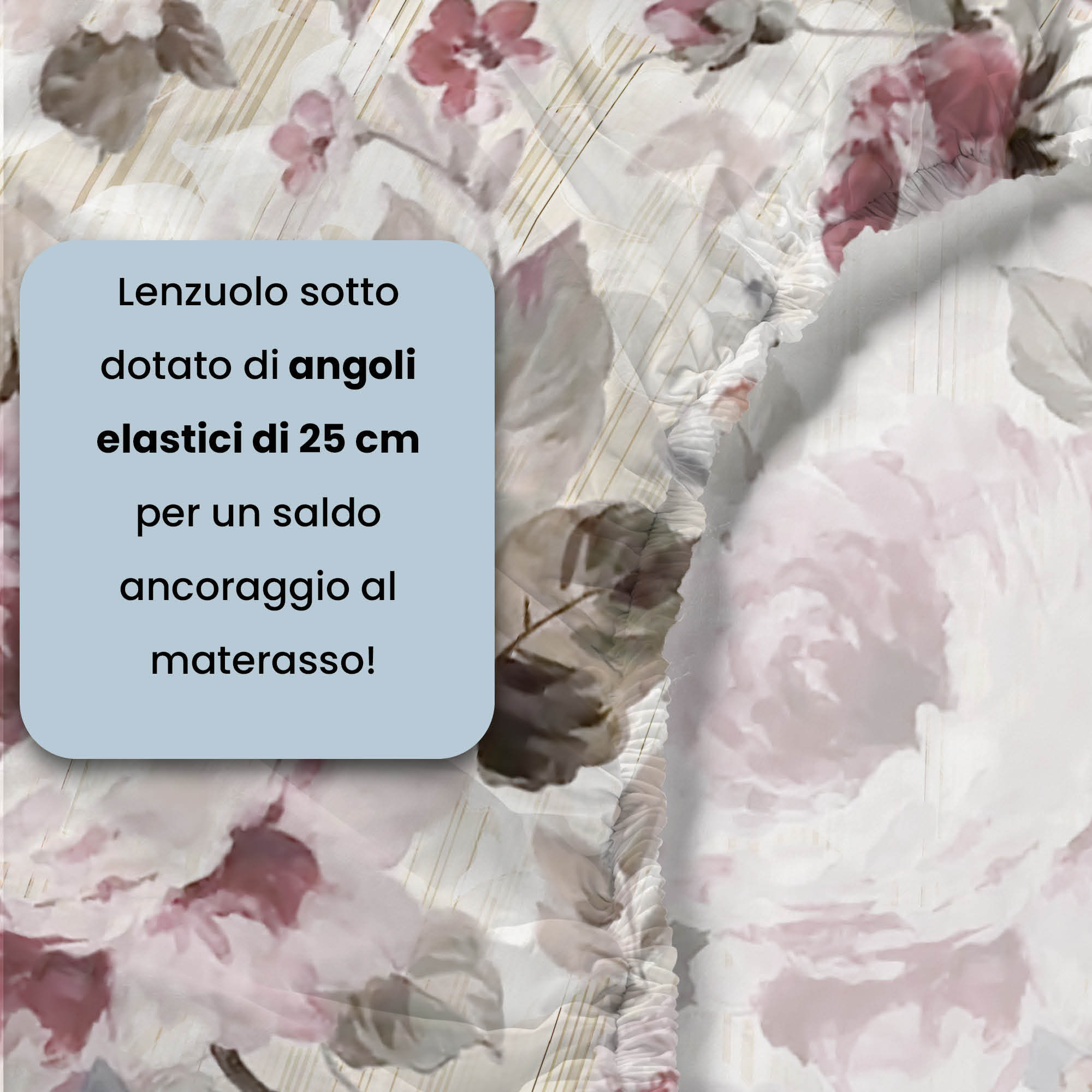 COMPLETO LETTO INFINITY - 100% Microfibra