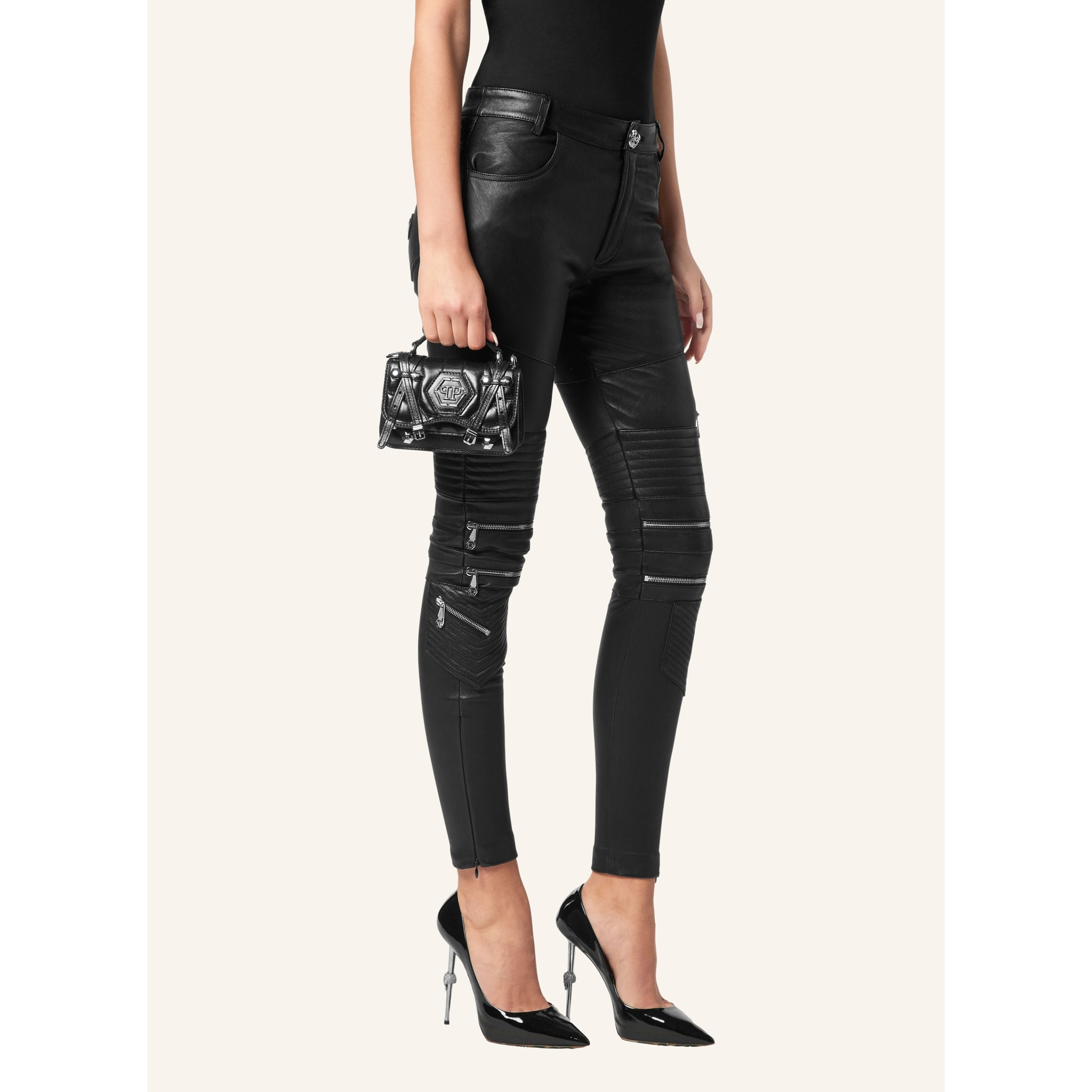 PHILIPP PLEIN Handle Bag HEXAGON