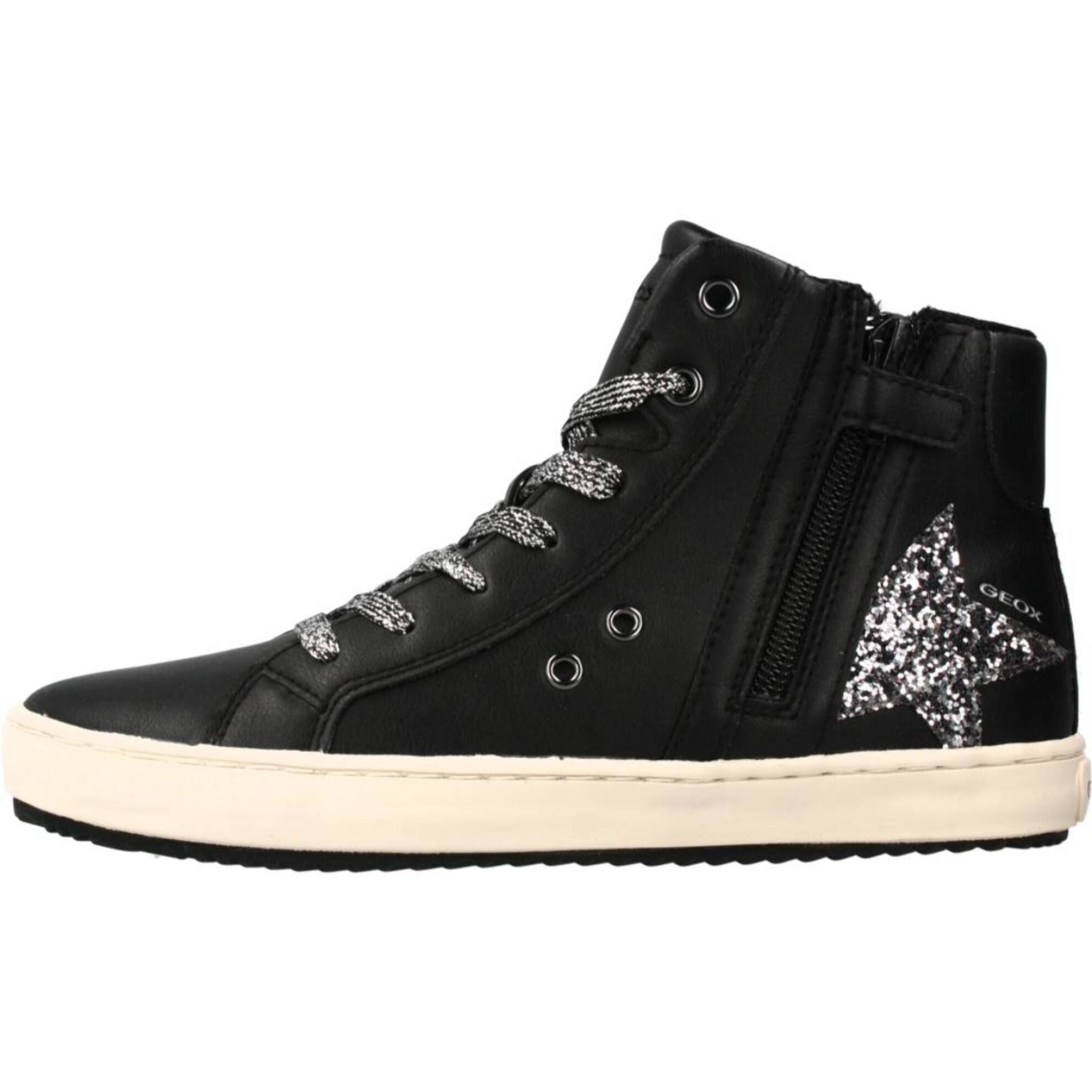 Zapatillas Niña de la marca GEOX  modelo J KALISPERA GIRL NEGRO