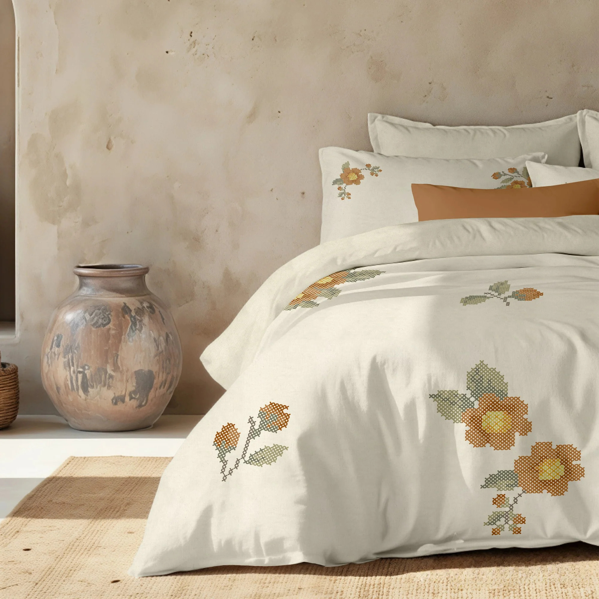 Housse de couette Aldaia 80 fils