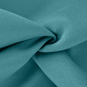 Tissu occultant et uni - Bleu Canard