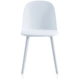 Pack 4 sillas de comedor Sabra Blanco