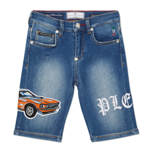PHILIPP PLEIN SHORTS VAQUEROS FERMENTERA RACING