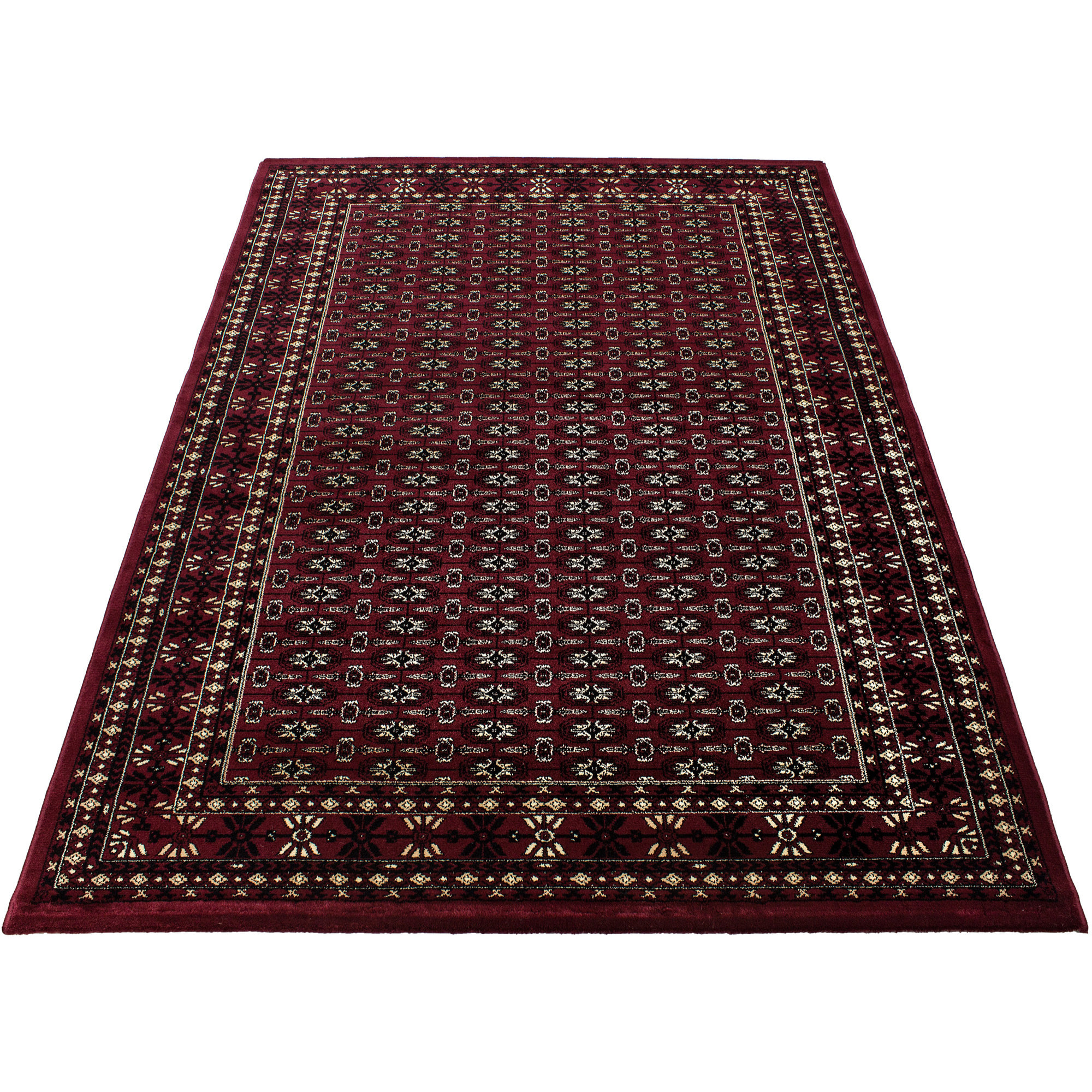 MARRAKESH - Tapis classique à motif rouge - MAR0351ROU