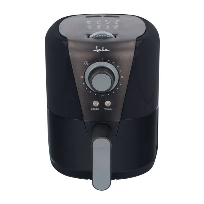 Freidora de aire JATA JEFR1221 de 1,5 litros. Temperatura hasta 200º. Con temporizador