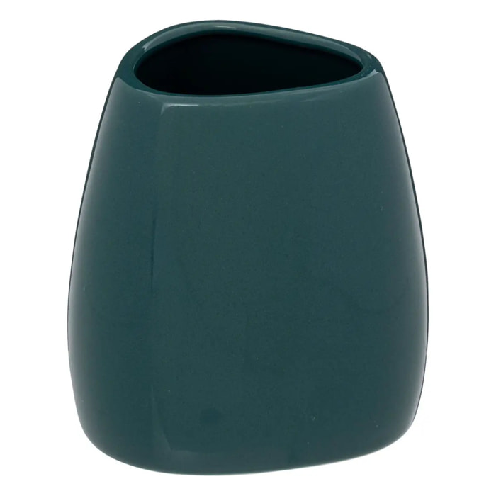 Gobelet en céramique "Colorama" bleu pétrole