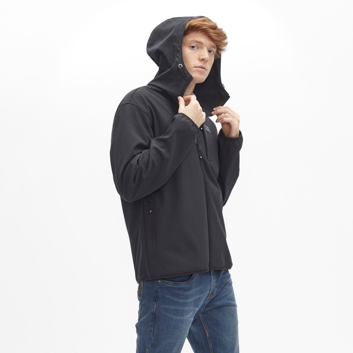 Chaqueta Softshell con capucha y cremallera CAMPUS Hydroponic