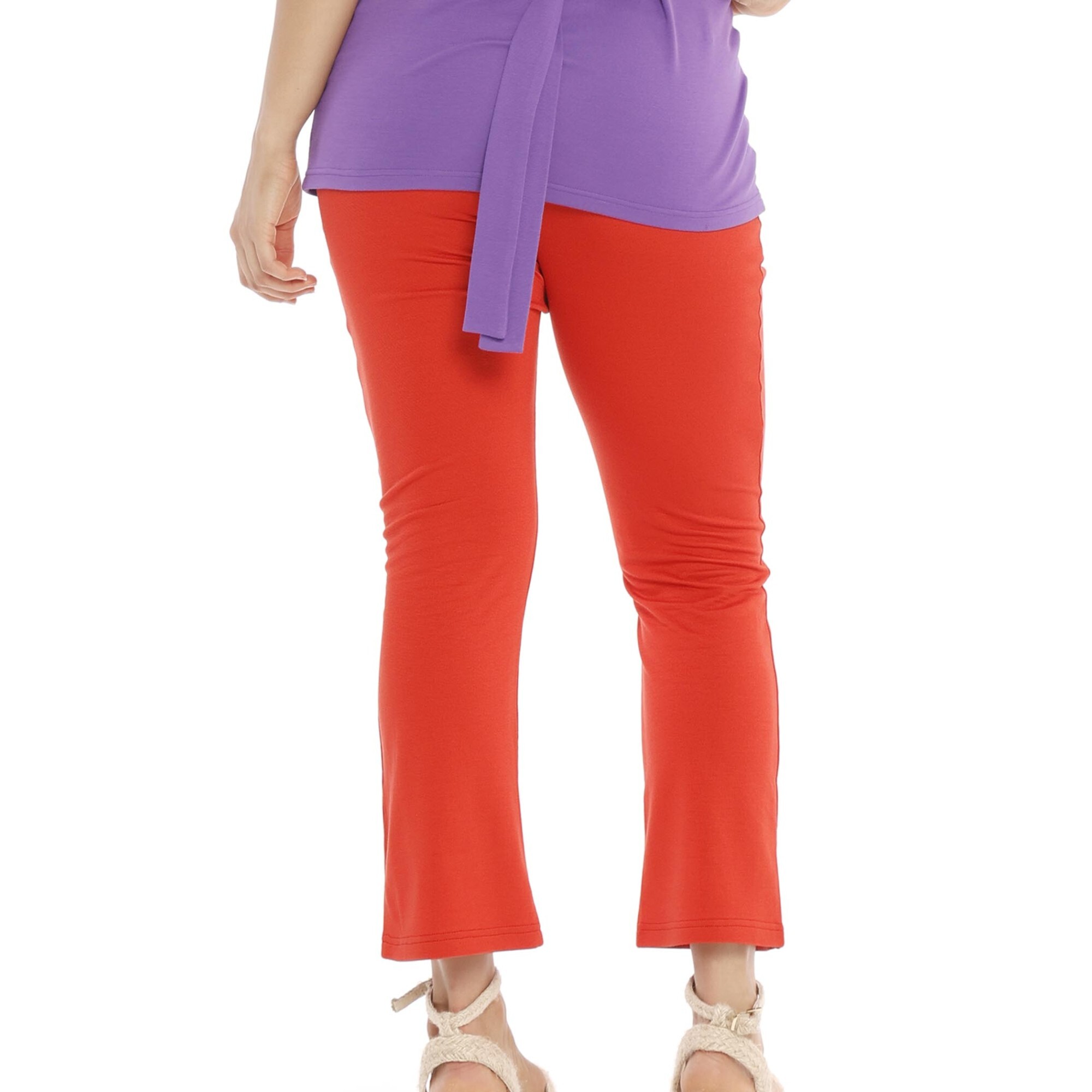 Mamatayoe Pantalón Banara Para Mujer, Rojo