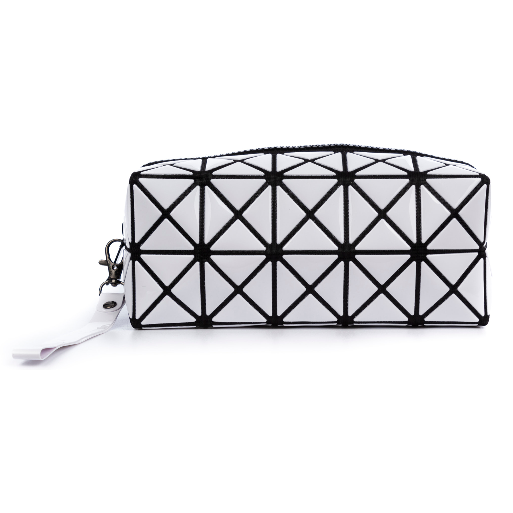 Zerba borsa a mano design geometrico.