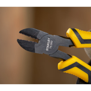 Pince Coupante Diagonale, Jaune/Noir, 150 mm STANLEY