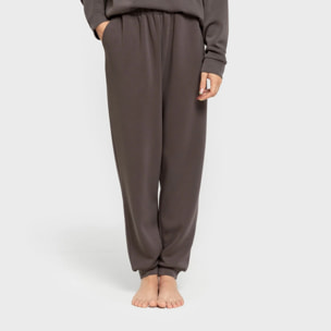 Pantaloni jogger in stile modal da donna