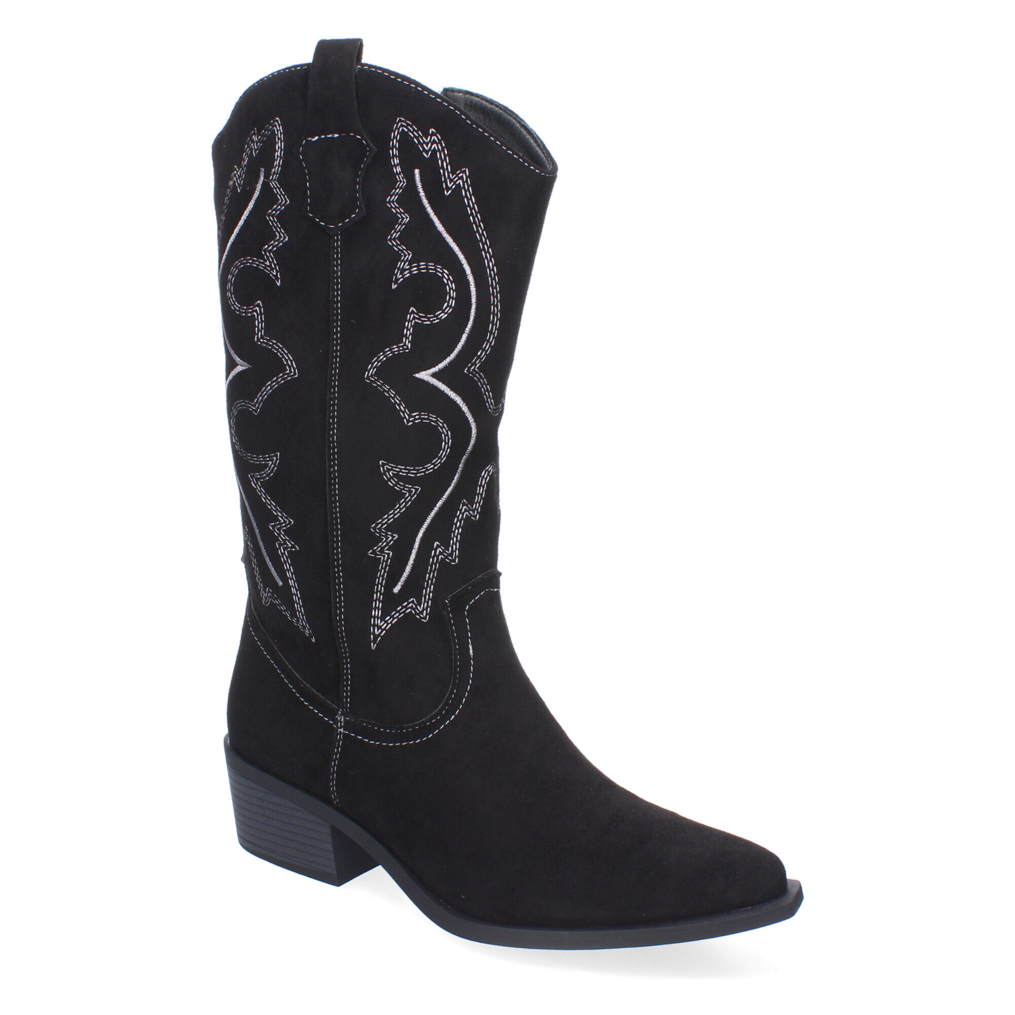 Bota de Mujer Estilo Cowboy con Detalles Elegantes y Comodidad para el Día a Día, Perfectas para Salidas Informales o Eventos Especiales, Diseño Clásico que Aporta un Toque Chic