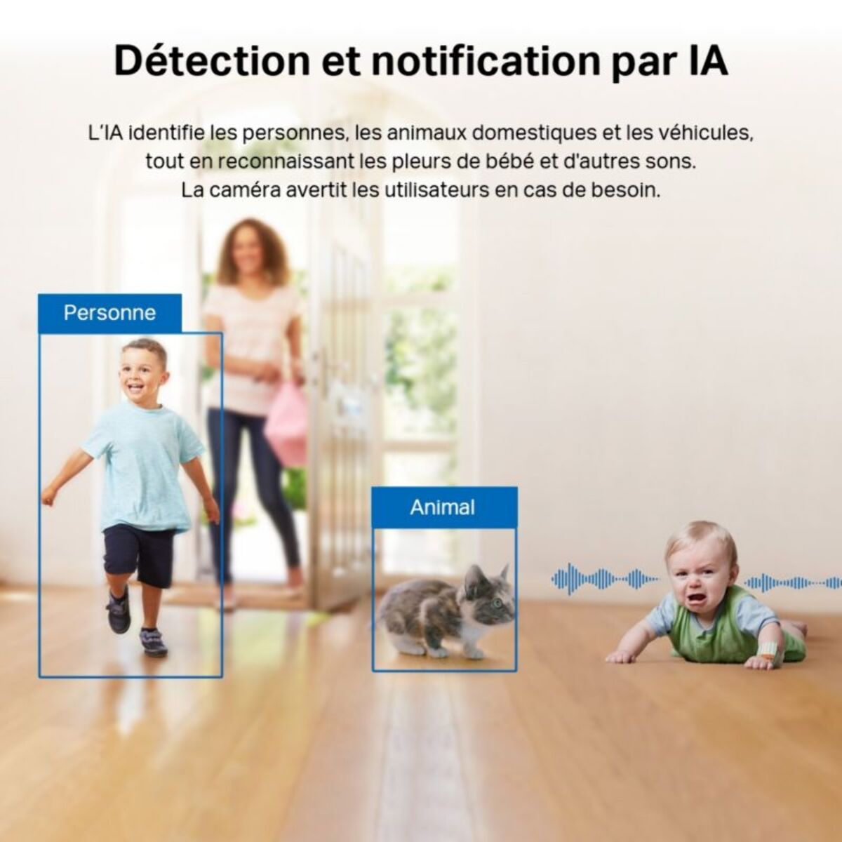 Caméra de surveillance TP-LINK Tapo C225 2K