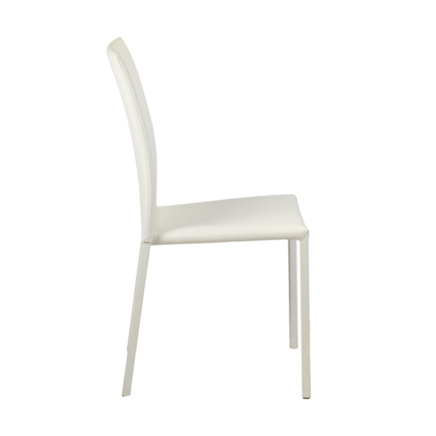 Chaise en simili empilables - 3 coloris - SANDY 2