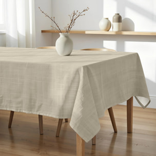 Nappe en résine anti-taches Beige Medio