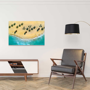 Tableau paillote du pacifique Tableau alu Dibond