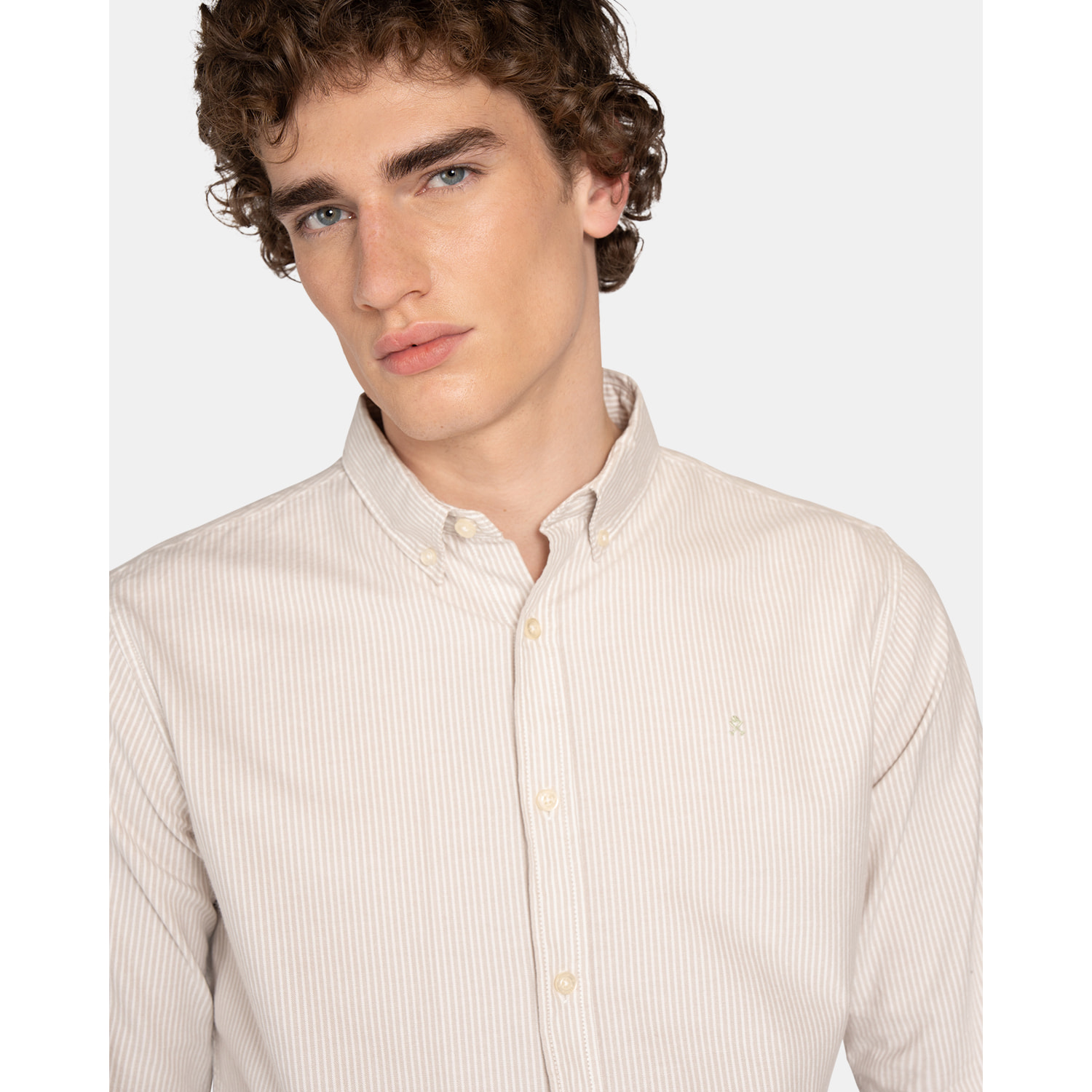 CAMISA MONACO STRIPED OXFORD