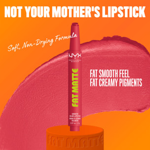 NYX Professional Makeup Fat Matte Rouge à Lèvres Mat Crémeux Flamingo Feather