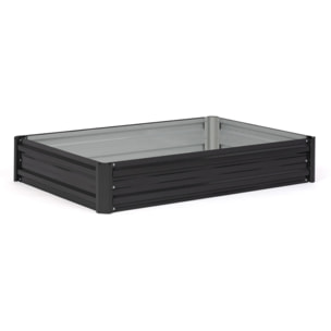 Carrés de potager en métal 115x80x20cm - lot de 2