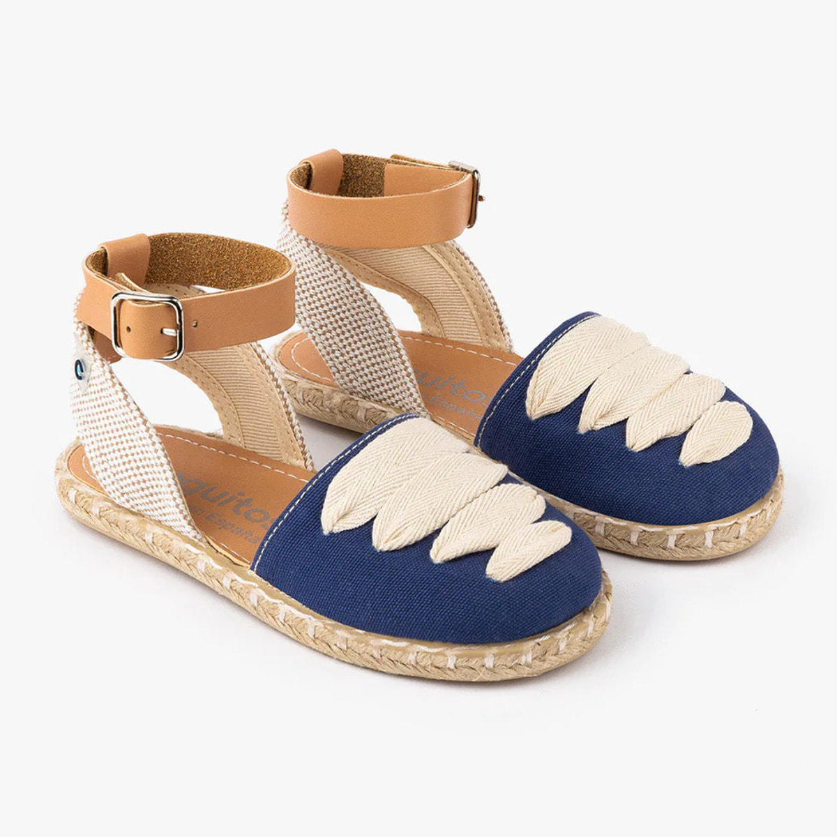 Espadrillas da bambina con lacci
