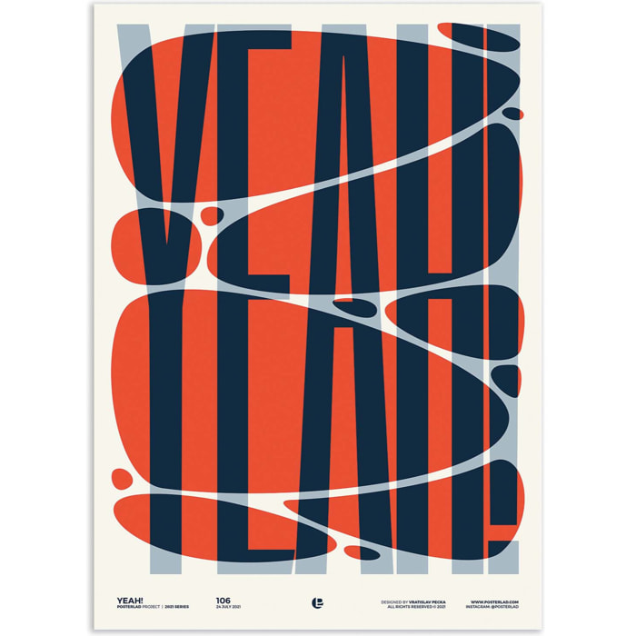 Affiche - Yeah - Posterlad