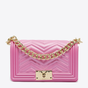 Borsa a mano da donna - Modello False - 100% PVC - 20.5 x 12.5 x 7.0 cm